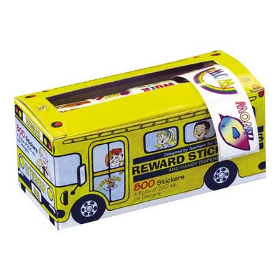 Reward Sticker Bus 800 Stickers