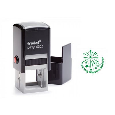 Trodat Self-Inking Stamps Learning Objective Achieved Each