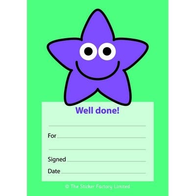 Well Done Praise Pad