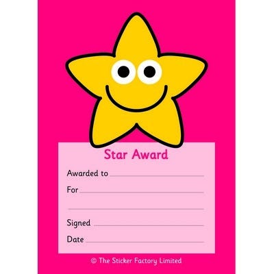 Star Praise Pad