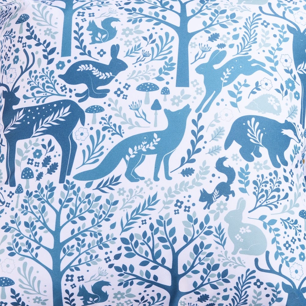 Wild Wood EY Beanbag Animal Teal