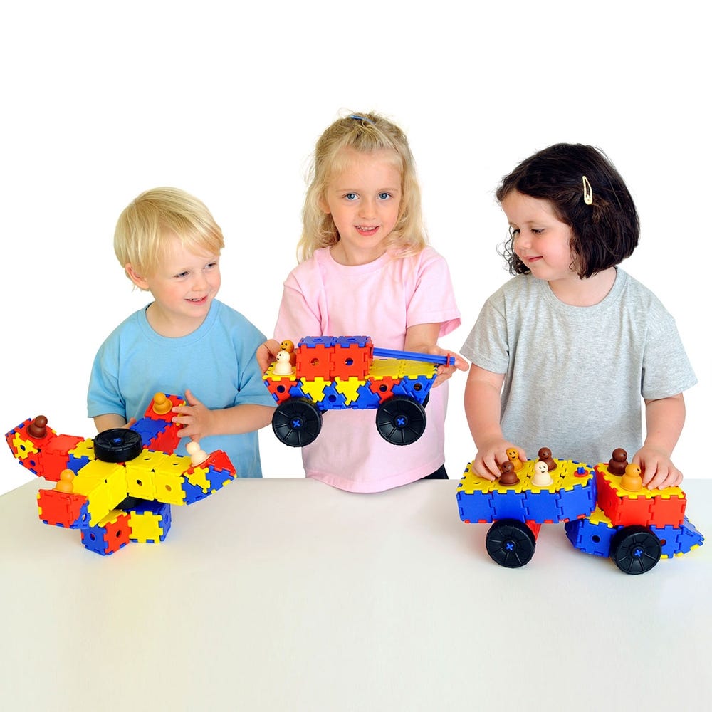 NEW Junior Polydron Class Set