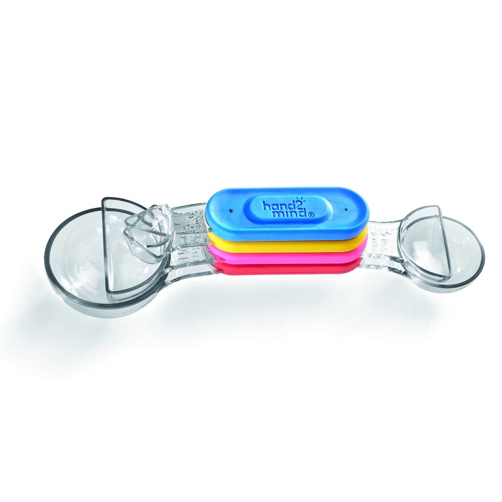Rainbow Fraction Measuring Spoons