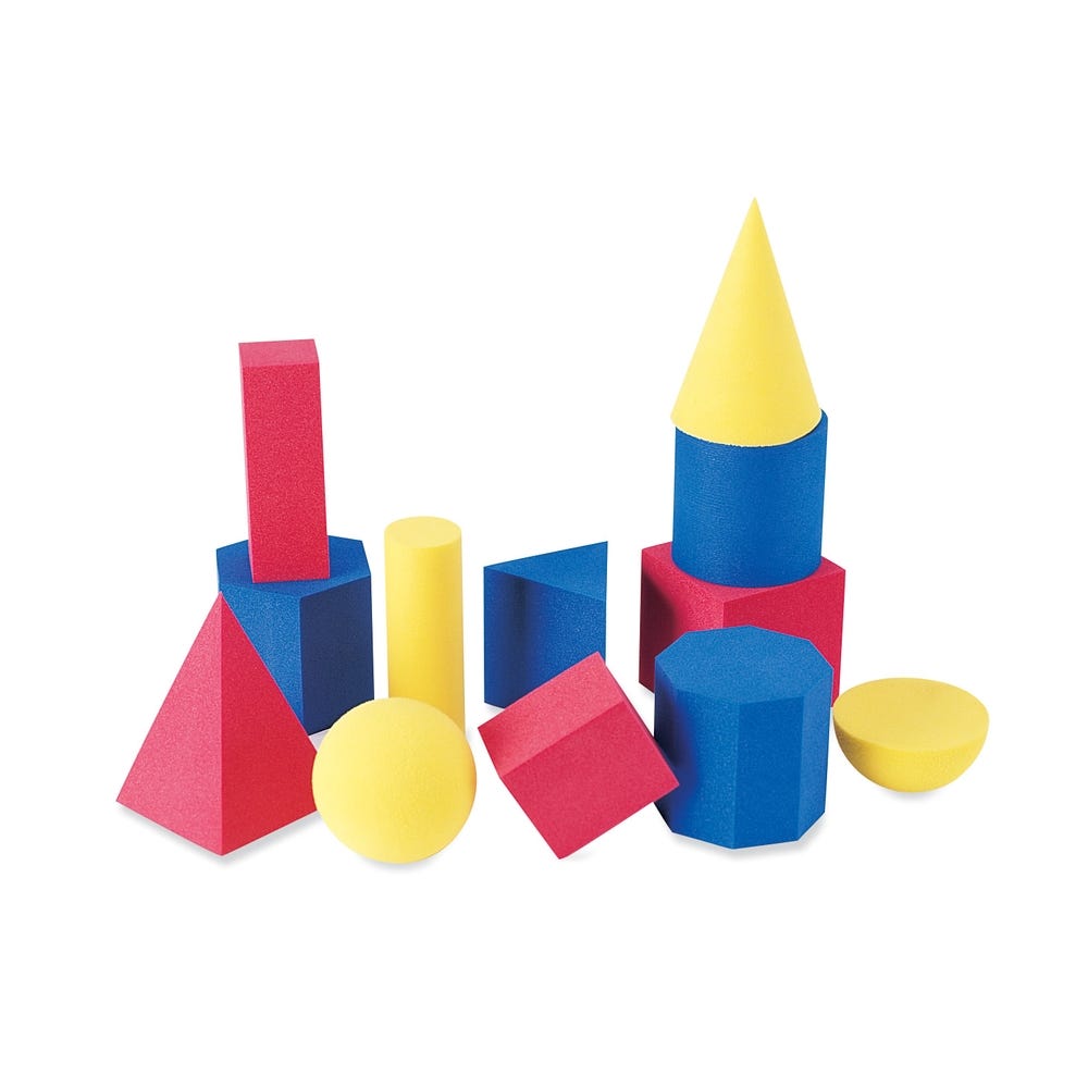 Soft Foam Geometric Shapes
