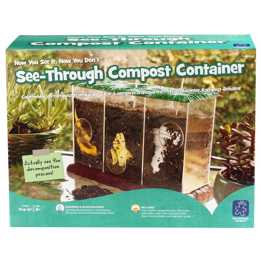 See-Through Compost Container Demonstration Set