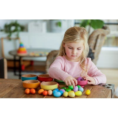 Rainbow Nests Pack of 36