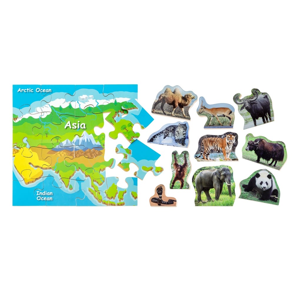 Asia Jigsaw Puzzle