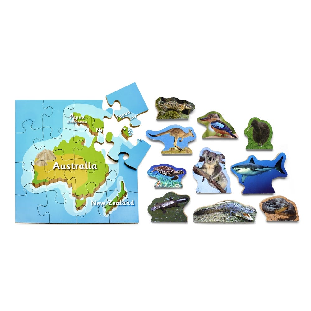 Australasia Jigsaw Puzzle