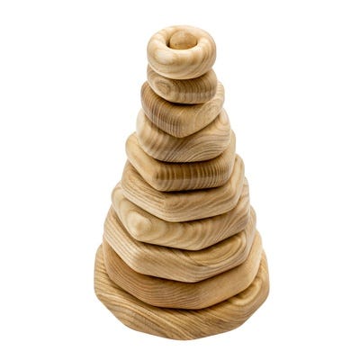 Wooden Stacking Geometric