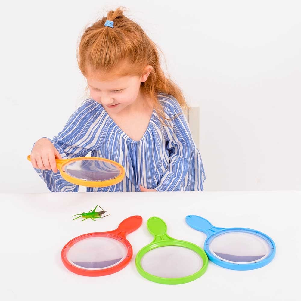 Super Large Hand Held Magnifier Set of 6