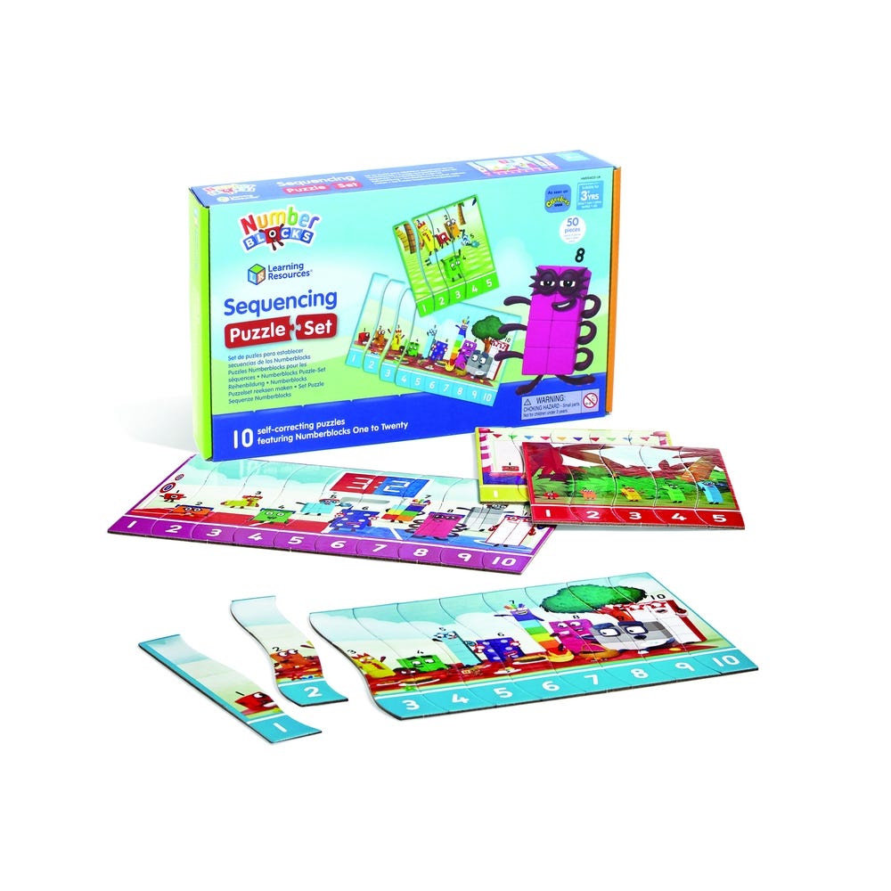 Numberblocks Sequencing Puzzle