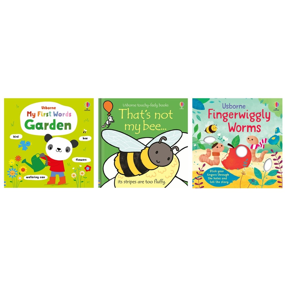 Minibeasts Book Pack for Babies & Toddlers