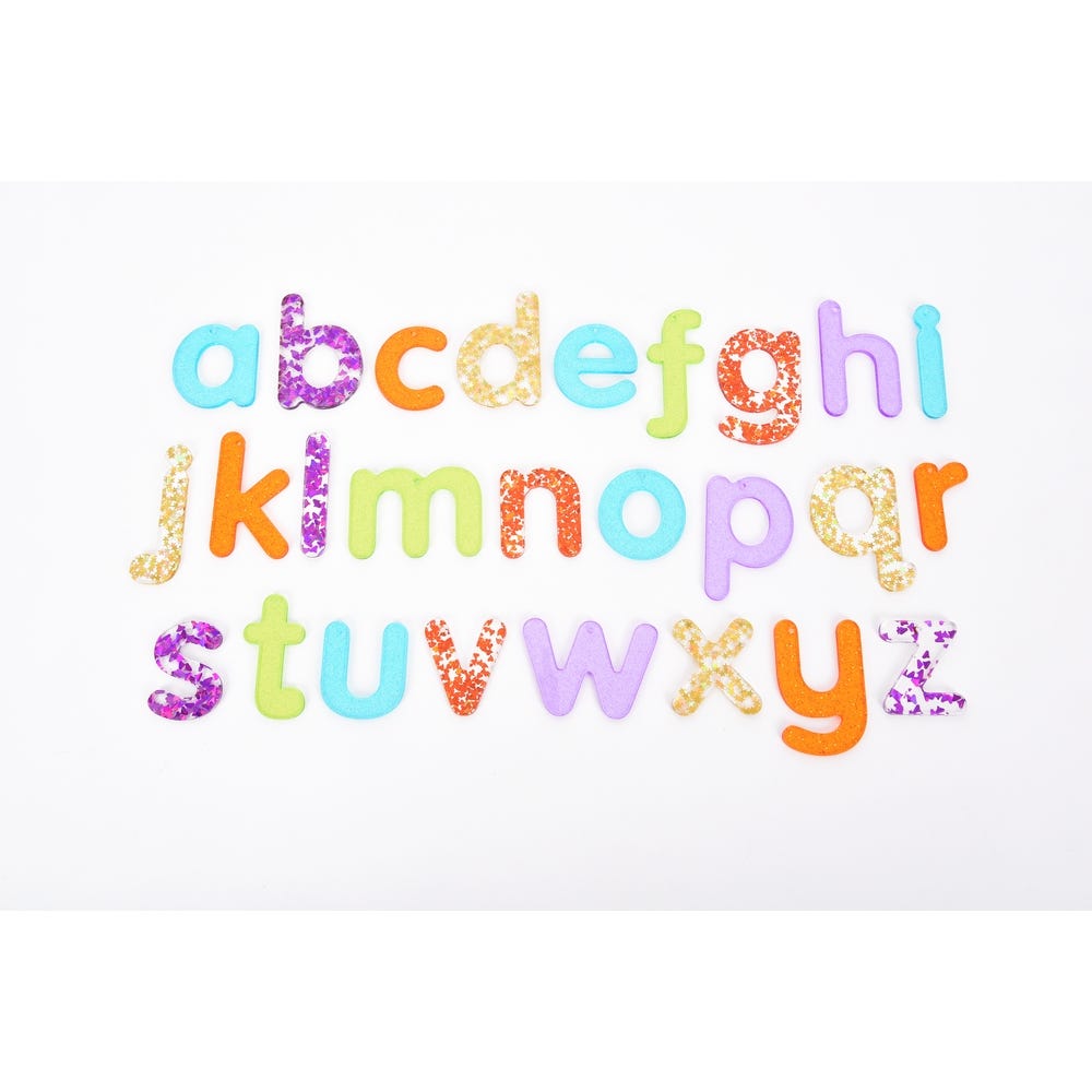 Rainbow Glitter Letters