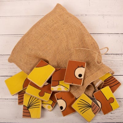 Puzzle Heads in Pieces Set 4