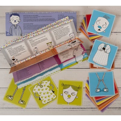Block Heads Card and Books Set