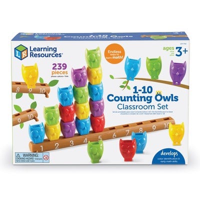 1-10 Counting Owls Classroom Set