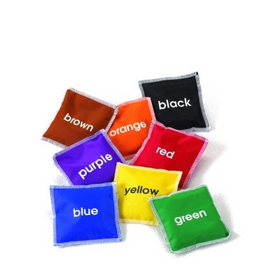 Colour Name Bean Bags