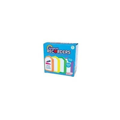 Rainbow Recorders Pack of 4