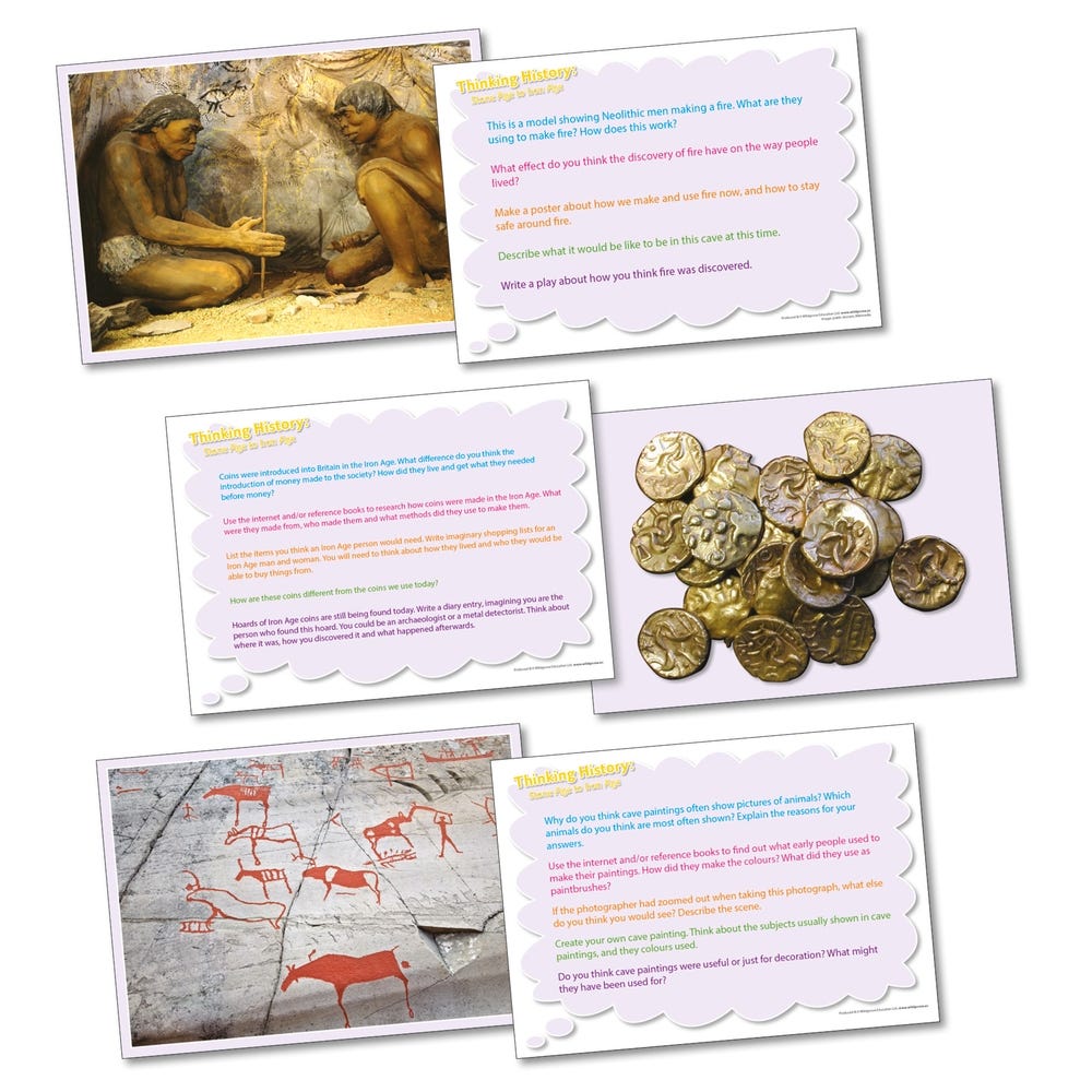 Stone Age To Iron Age Thinking Cards Set 20