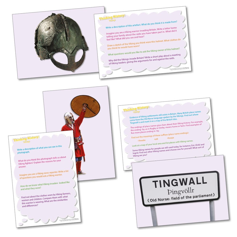 Vikings Thinking Cards Set 20