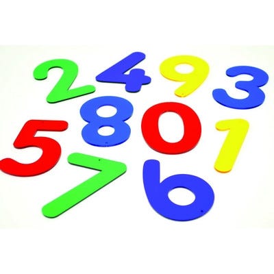 Rainbow Numbers 70mm Set 12