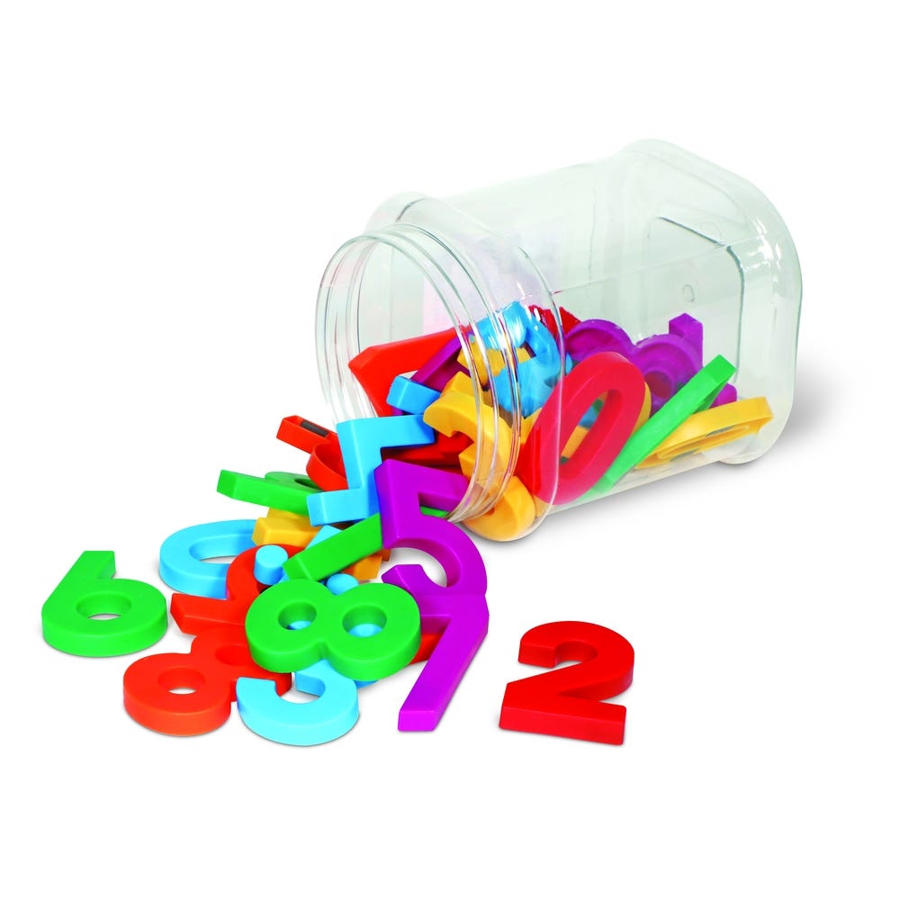 Jumbo Magnetic Numbers and Operations Set of 36