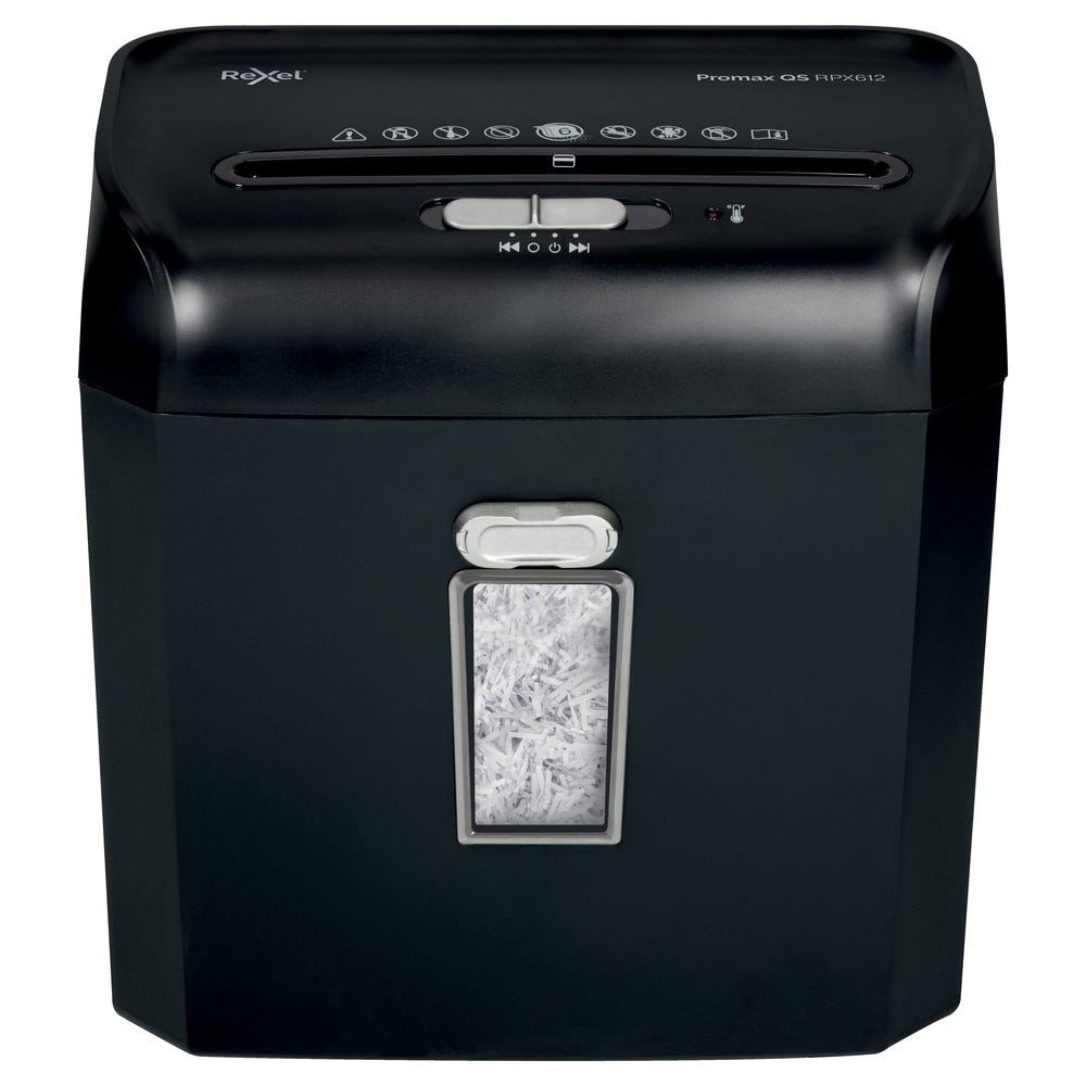 Rexel Promax RPX612 Cross Cut Paper Shredder