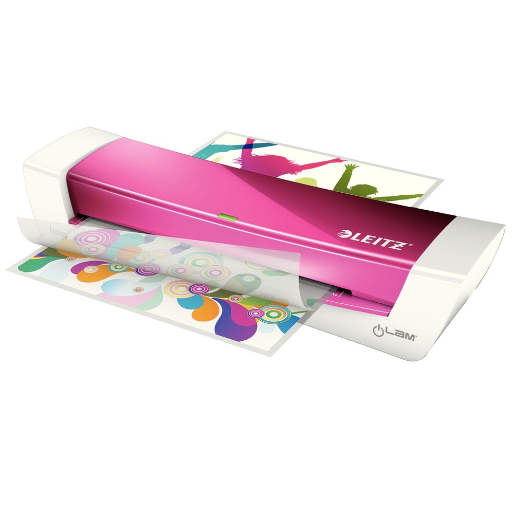 A4 iLam Home Office Pink Laminator