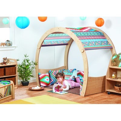 Large Cosy Cave Plus Aztec Accessory Set