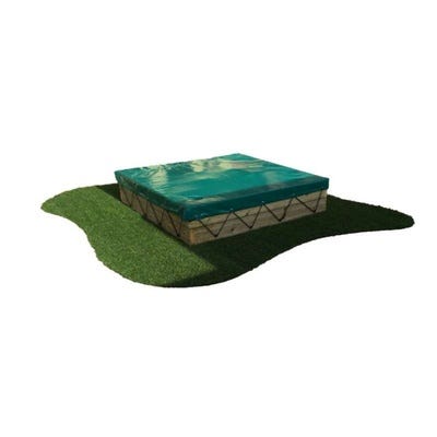 Sandpit with PVC Cover
