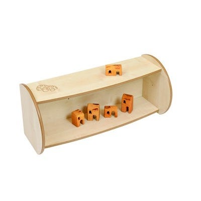 Toddler Mini Open Shelf Unit