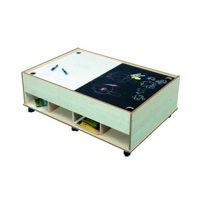 Toddler Chalkboard & Drywipe Table