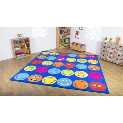 Emotions Interactive Square Carpet