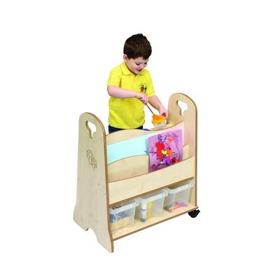Toddler Art Trolley