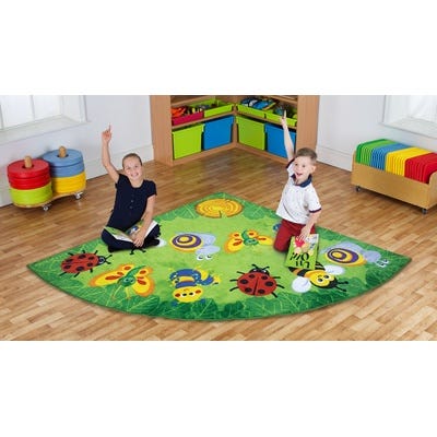 Back to Nature Corner Bug Placement Carpet 200 x 200cm