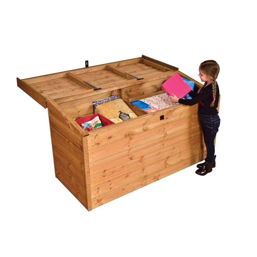 Outdoor Storage Chest Installed
