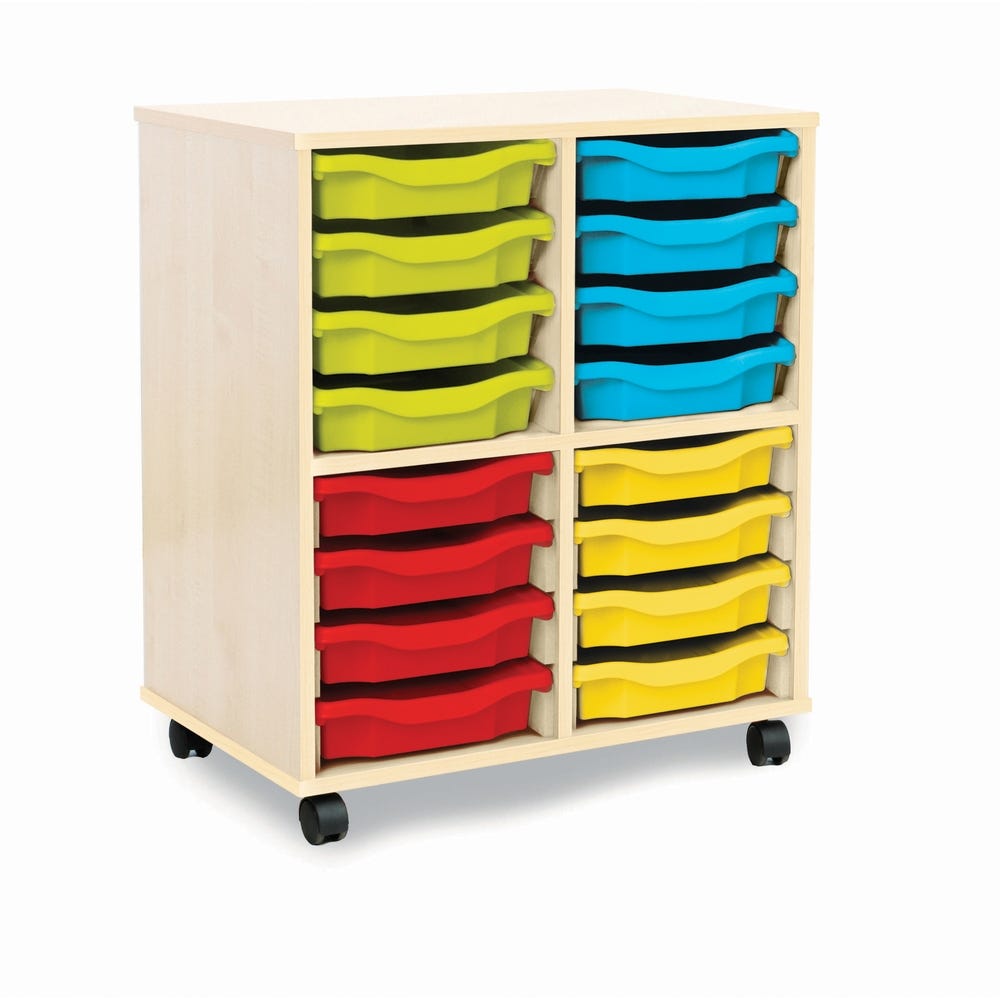 Allsorts 16 Single Tray Maple Unit
