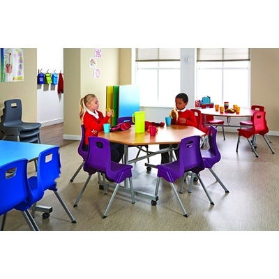 Octagonal Tilt Top Table
