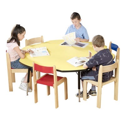 Tuf Top Flower Height Adjustable Table