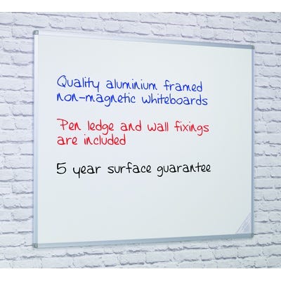 Non-Magnetic Whiteboard