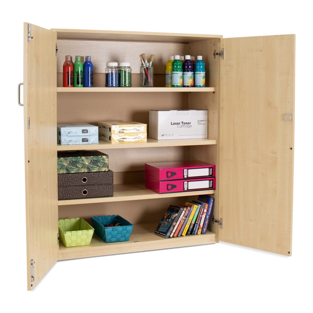 Cupboard 1 Fixed 2 Adjustable Shelves