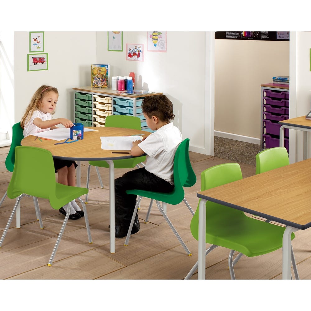 Crush Bent Rectangular PU Edge Table L1100 x W550mm