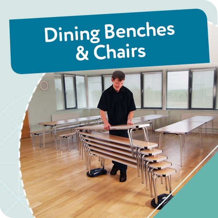 Dining Benches & Chairs For Schools & Nurseries | KCS Furniture