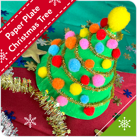 Paper Plate Christmas Tree | KCS