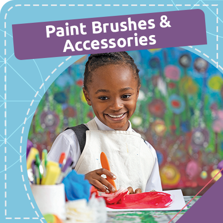 Paint Brushes & Accessories For Art & Design | KCS Primary