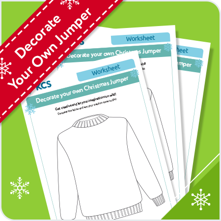 Decorate Your Own Christmas Jumper | KCS