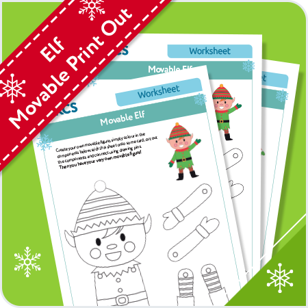 Elf Movable Print Out| KCS