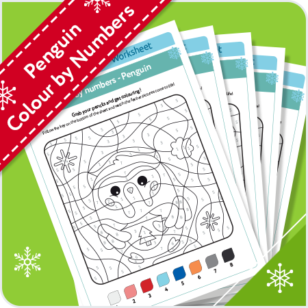 Penguin Paint By Numbers | KCS