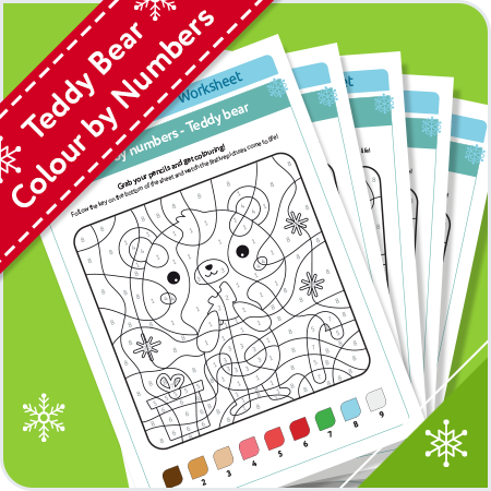 Teddy Paint By Numbers | KCS