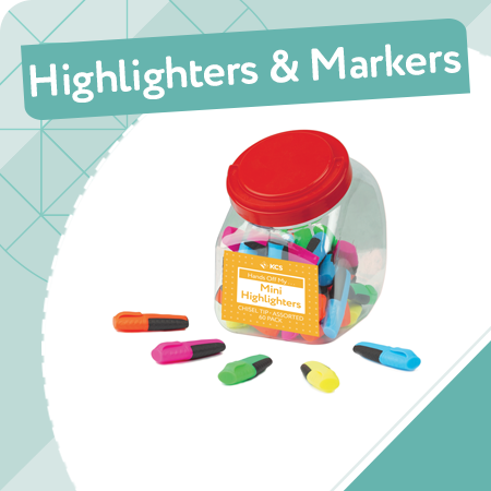 Highlighters & Markers - Stationery Supplies | KCS